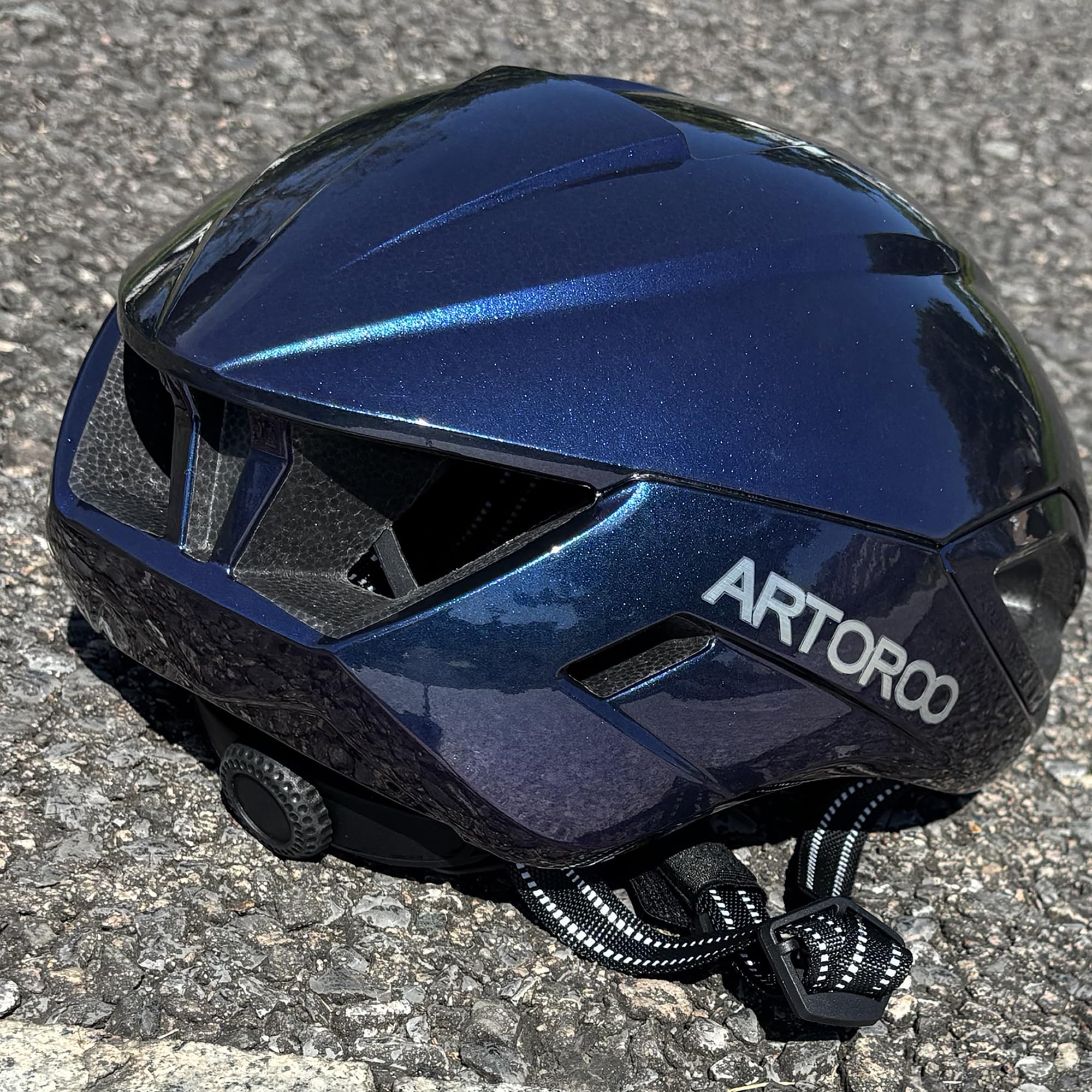 Rennradhelm für Erwachsene, für Herren und Damen, leicht, für Mountainbike, Rennrad, Fahrradhelm, verstellbar für Herren