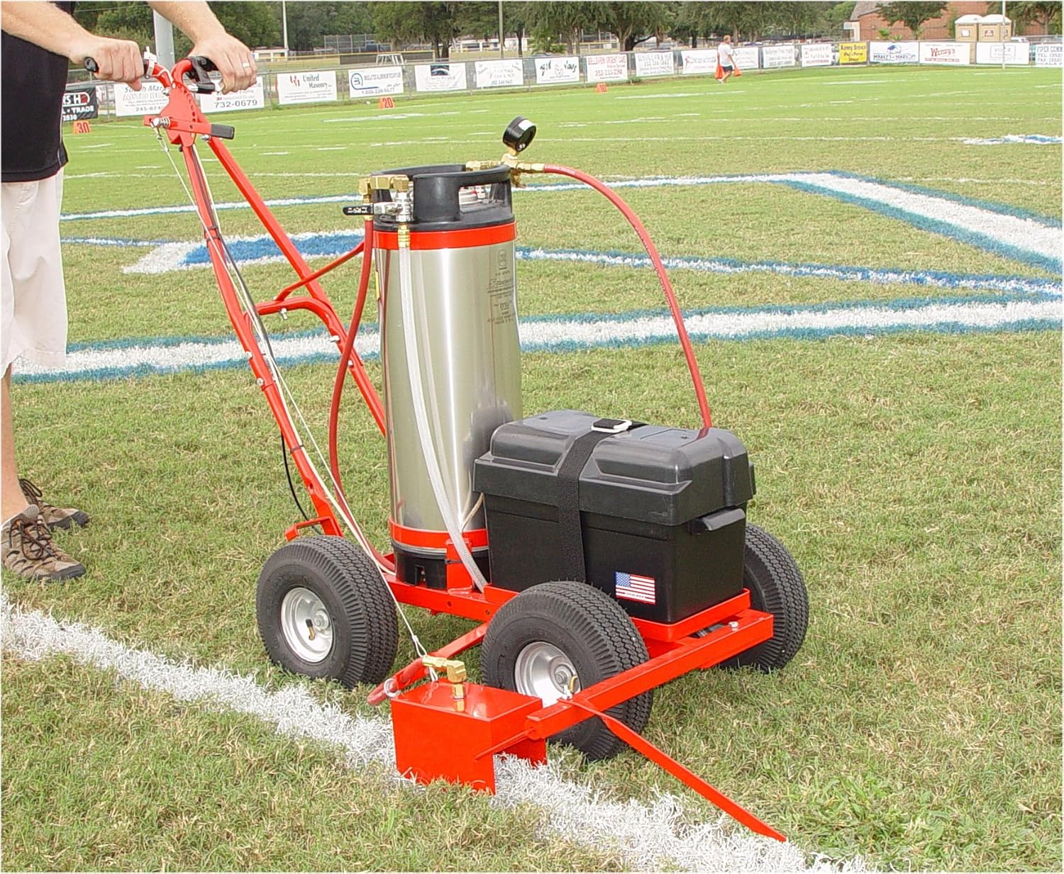 Football/Soccer Field Painter Model 310BP Trueline Striper with 5