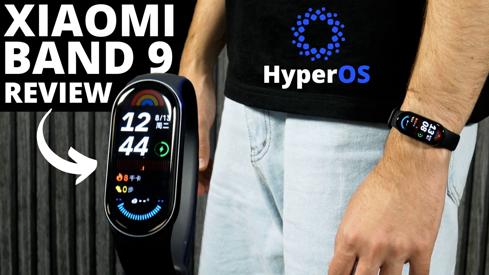 Watch Xiaomi Smart Band 9 REVIEW&colon; HyperOS in a fitness