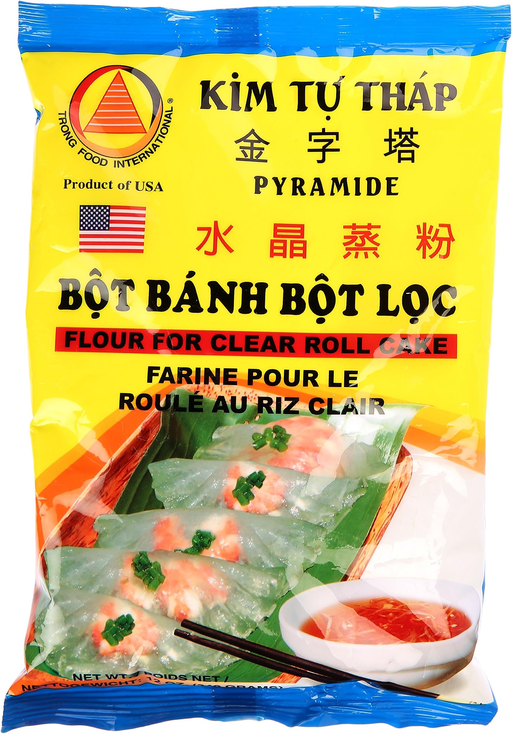 Flour for Clear Roll Cake (Banh Bot Loc) - 12 Oz.