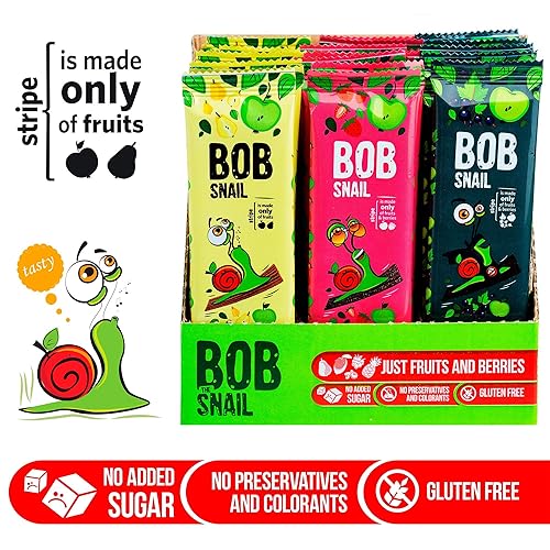 Miniatura 9 de BOB SNAIL Snacks de frutas saludables para adultos y niños