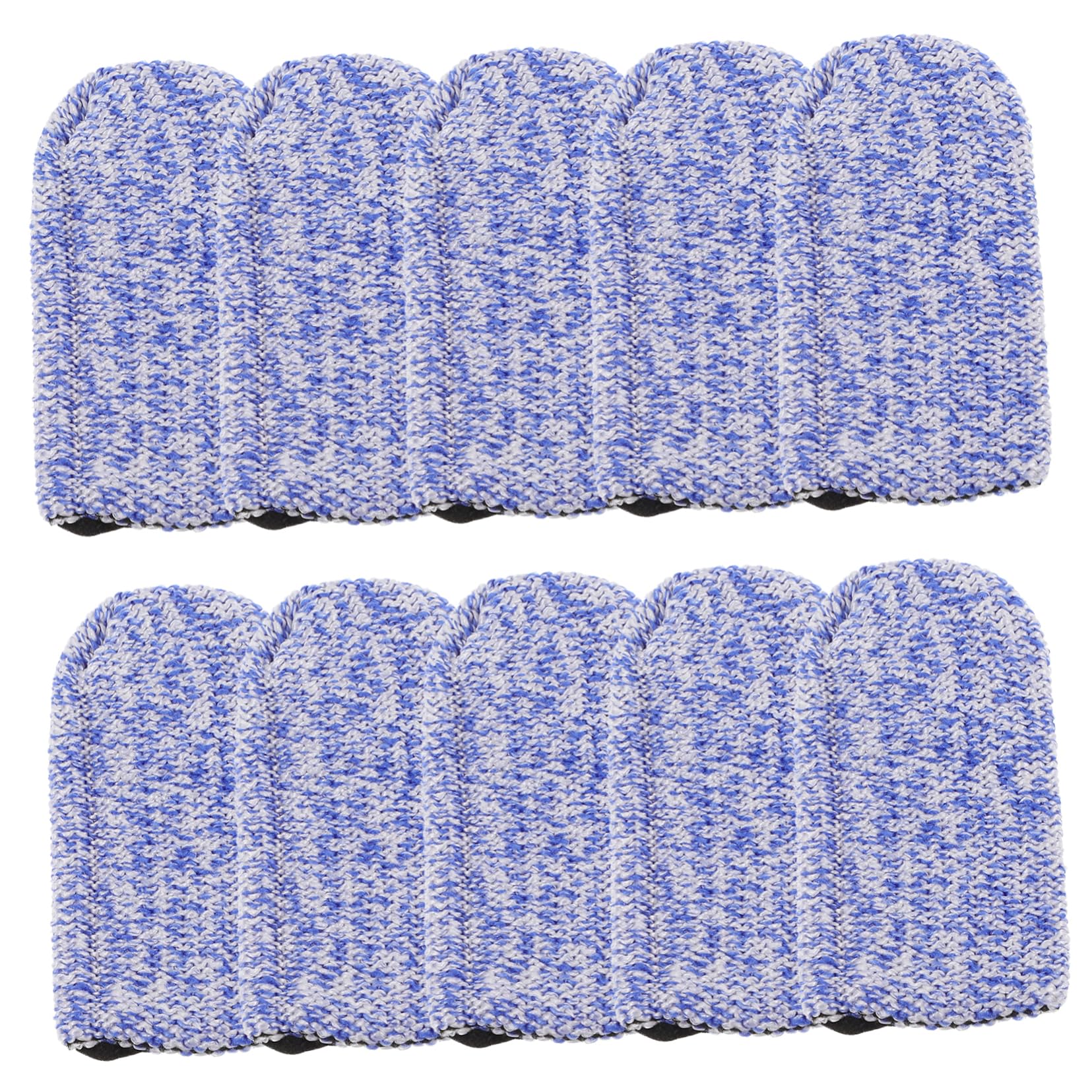 Beavorty 10pcs Anti-Cut Finger Gloves Thumb Fingertip Protectors for Kitchen Garden Crafts Reusable Cotton Finger Sleeves