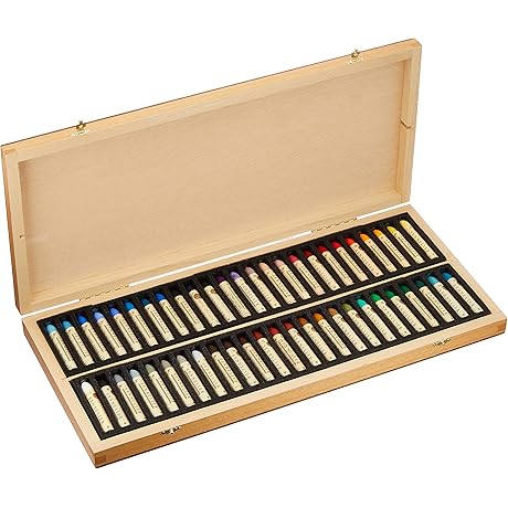 Unleash Artistic Brilliance with Sennelier's 50-Count Picasso Oil Pastels