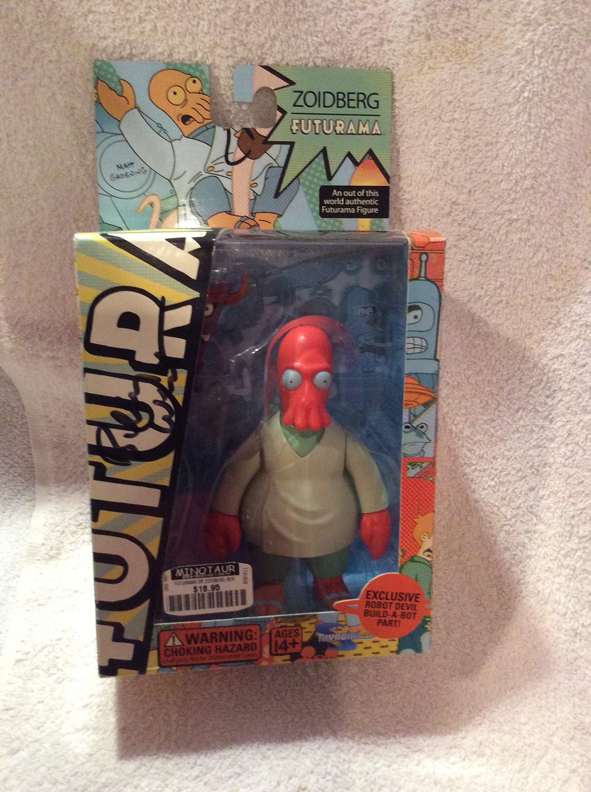 Futurama Toynami Series 1 Action Figure Dr. Zoidberg