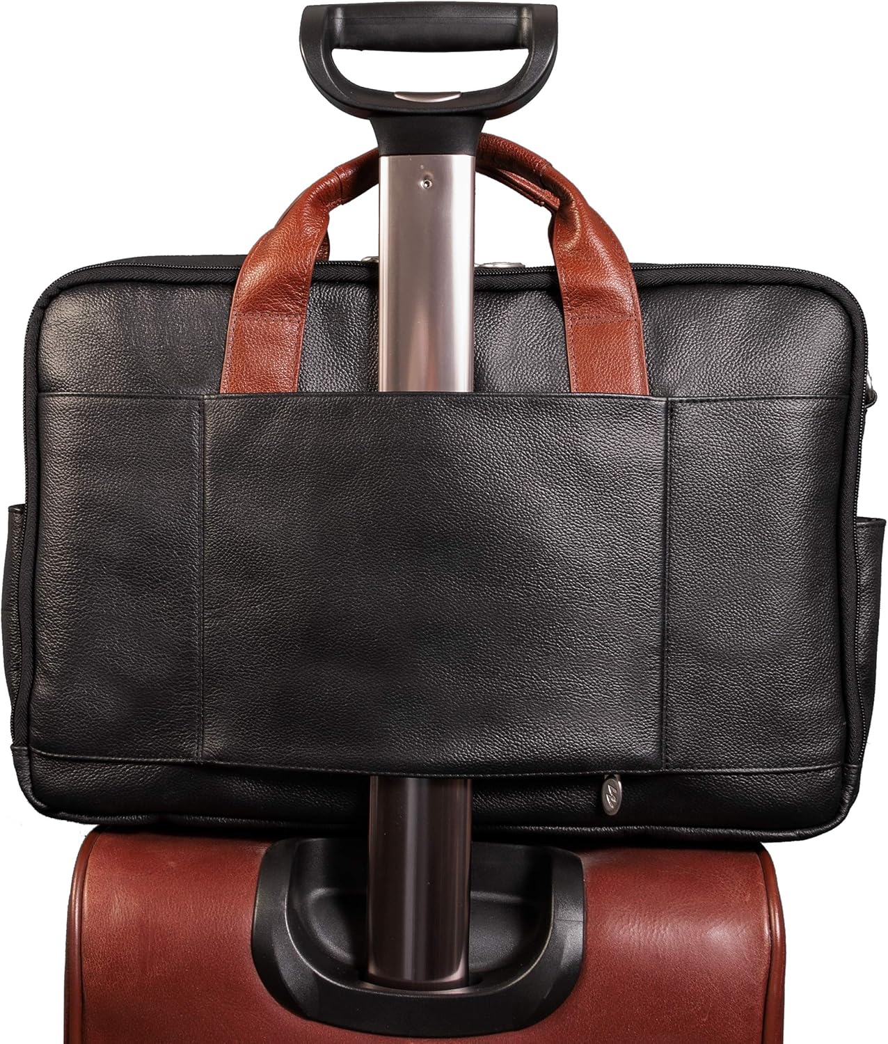 🔥 Cashback up to 70% McKleinUSA Southport Pebble Grain Calfskin Leather 17 Leather Two-Tone Dual-Compartment Laptop & Tablet Briefcase Black (19102) 17.5x4x12 Up To 50% OFF McKleinUSA Southport Pebble Grain Calfskin Leather 17 Leather Two-Tone Dual-Compartment Laptop & Tablet Briefcase Black (19102) 17.5x4x12