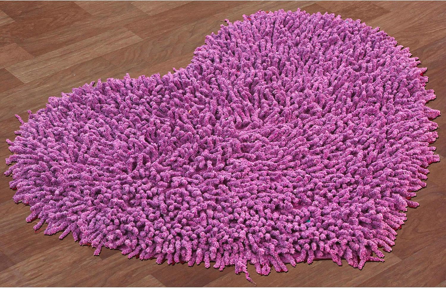 Orchid 2x5' Shagadelic Chenille Twist Rug Runner- Shag