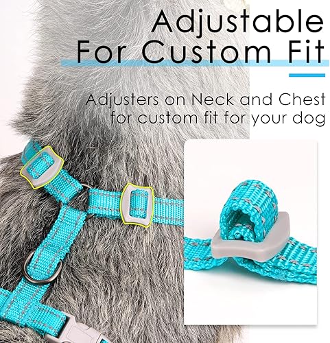 Miniatura 5 de ThinkPet Arnés de ventilación reflectante transpirable suave sin tirones para cachorros, chaleco de ventilación para cachorros pequeños y medianos