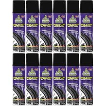 Cristal Products Untouchable Tire Shine Spray 12 Pack Citrus Scent, Wet Look Tire Shine, No Sling, Long Lasting Car Tire Shine, No Touch Application