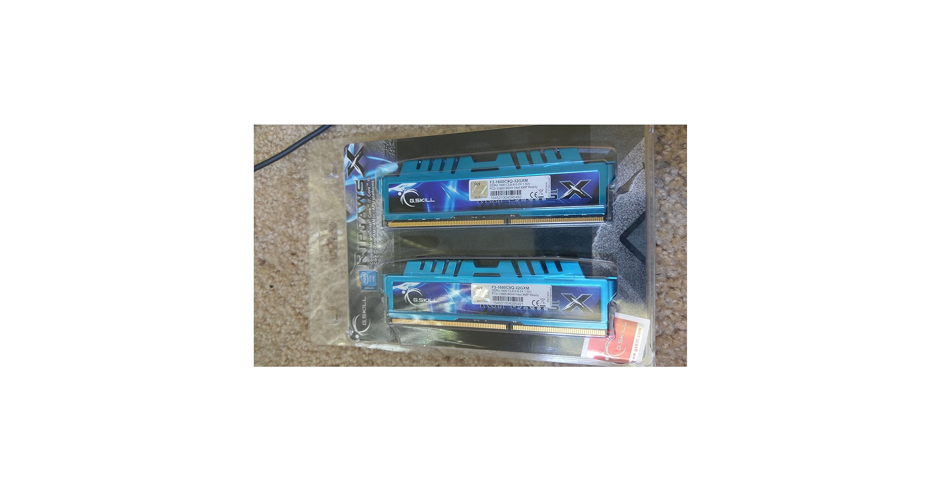 G.Skill Ripjaws X Series 32GB (4 x 8GB) 240-Pin SDRAM DDR3