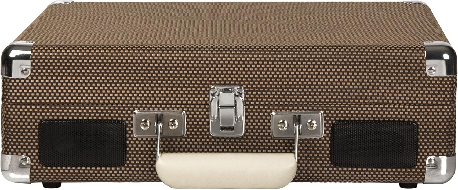 Flash Deals - 70% OFF Crosley CR8005D-TW Cruiser Deluxe Vintage 3-Speed Bluetooth Suitcase Turntable, Tweed Best Deal Crosley CR8005D-TW Cruiser Deluxe Vintage 3-Speed Bluetooth Suitcase Turntable, Tweed