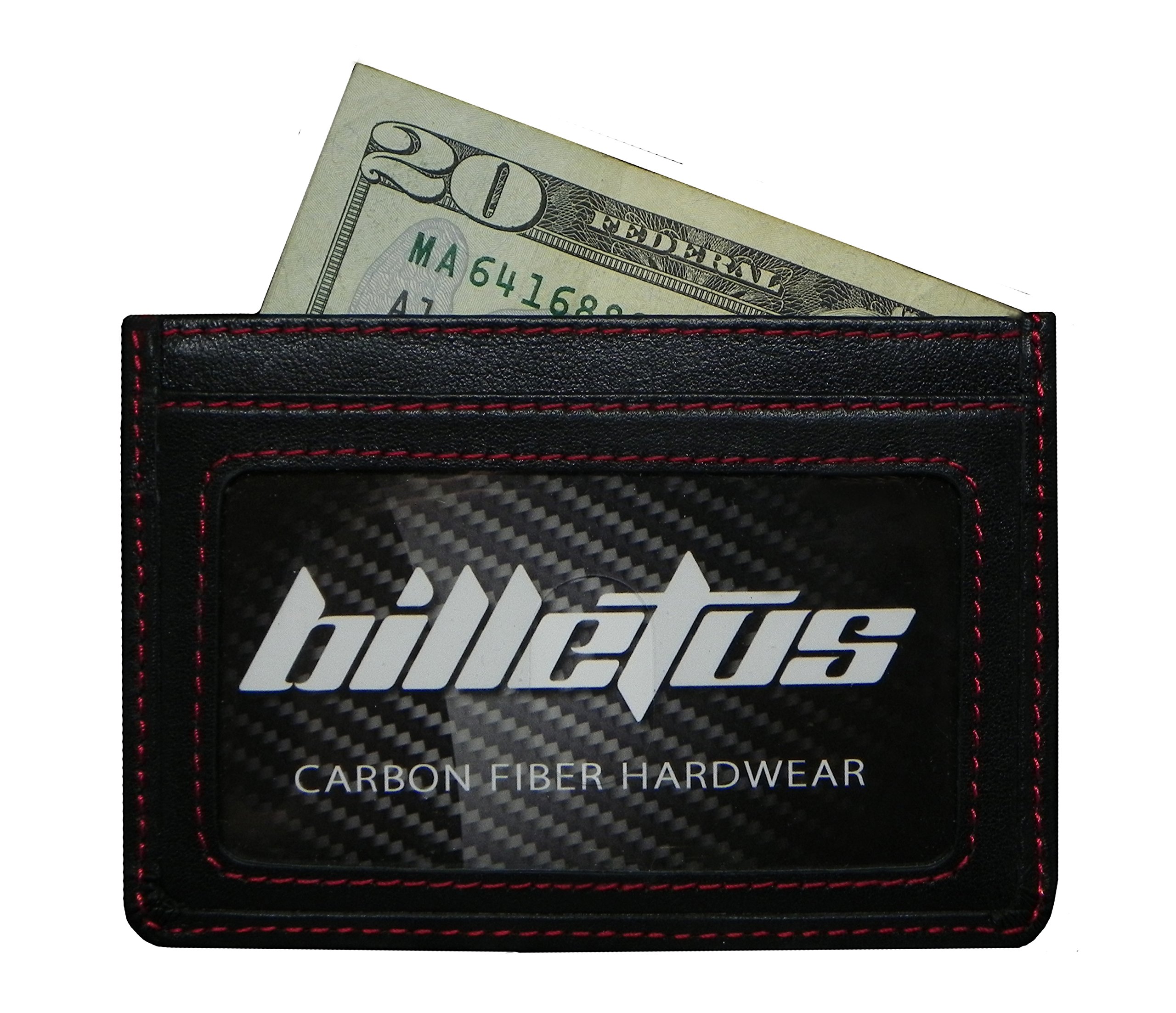 Minimalist Men's Genuine Leather Wallet - RFID Blocking Wallet