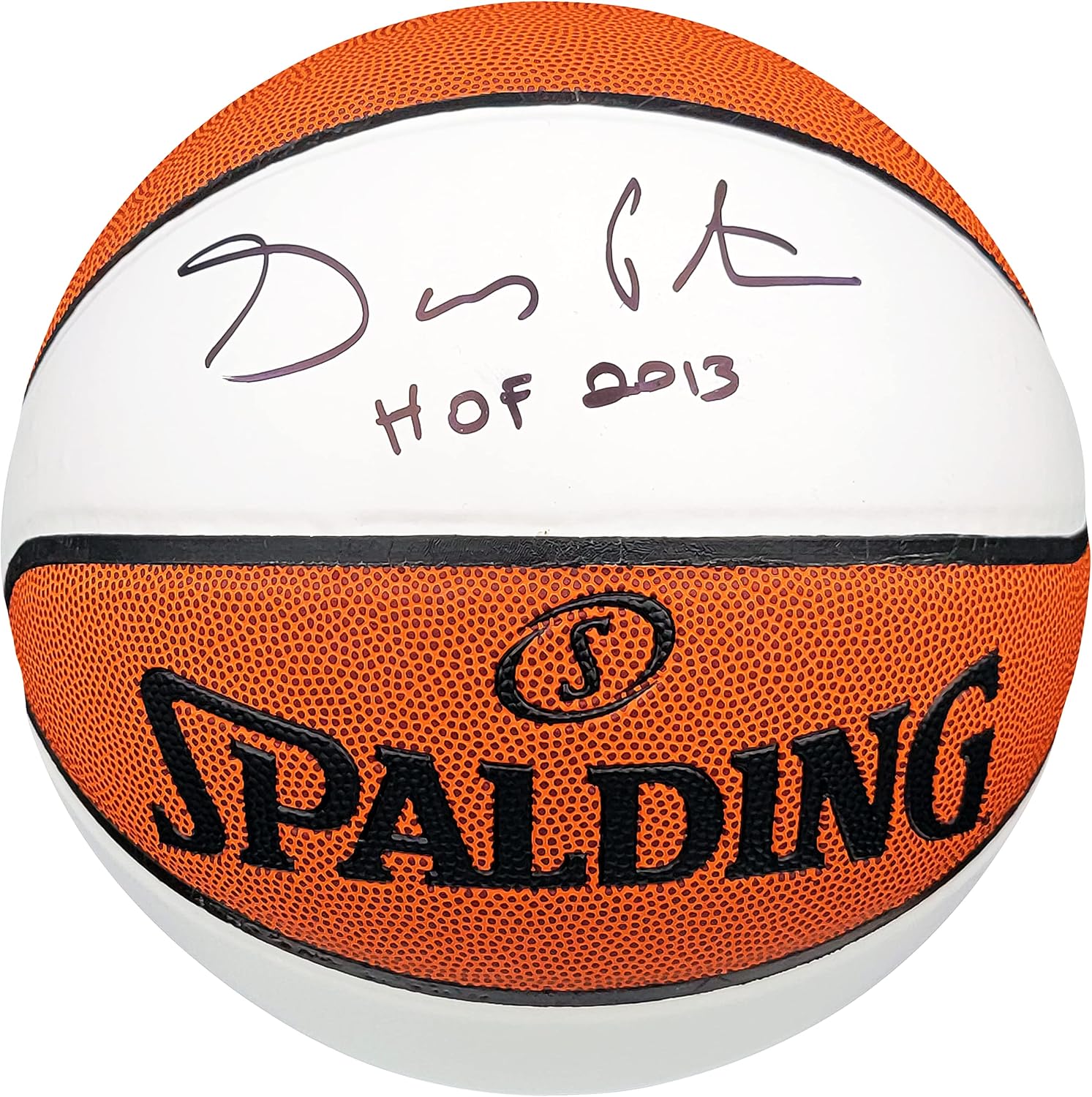 Gary Payton Autographed Official S.p.a.l.d.i.n.g White Panel Basketball Seattle S.o.n.i.c.s "HOF 2013" Beckett BAS QR Stock #206122