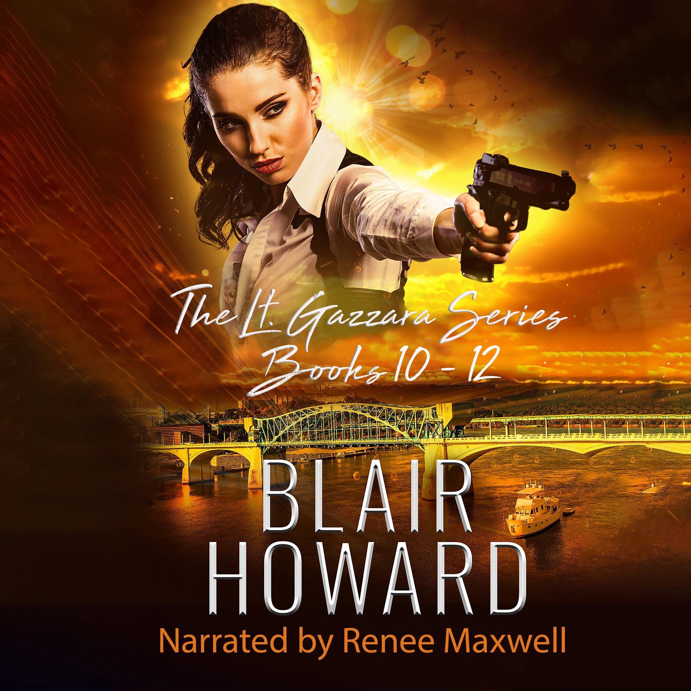 Cover art for The Lt. Kate Gazzara Series, Books 10-12