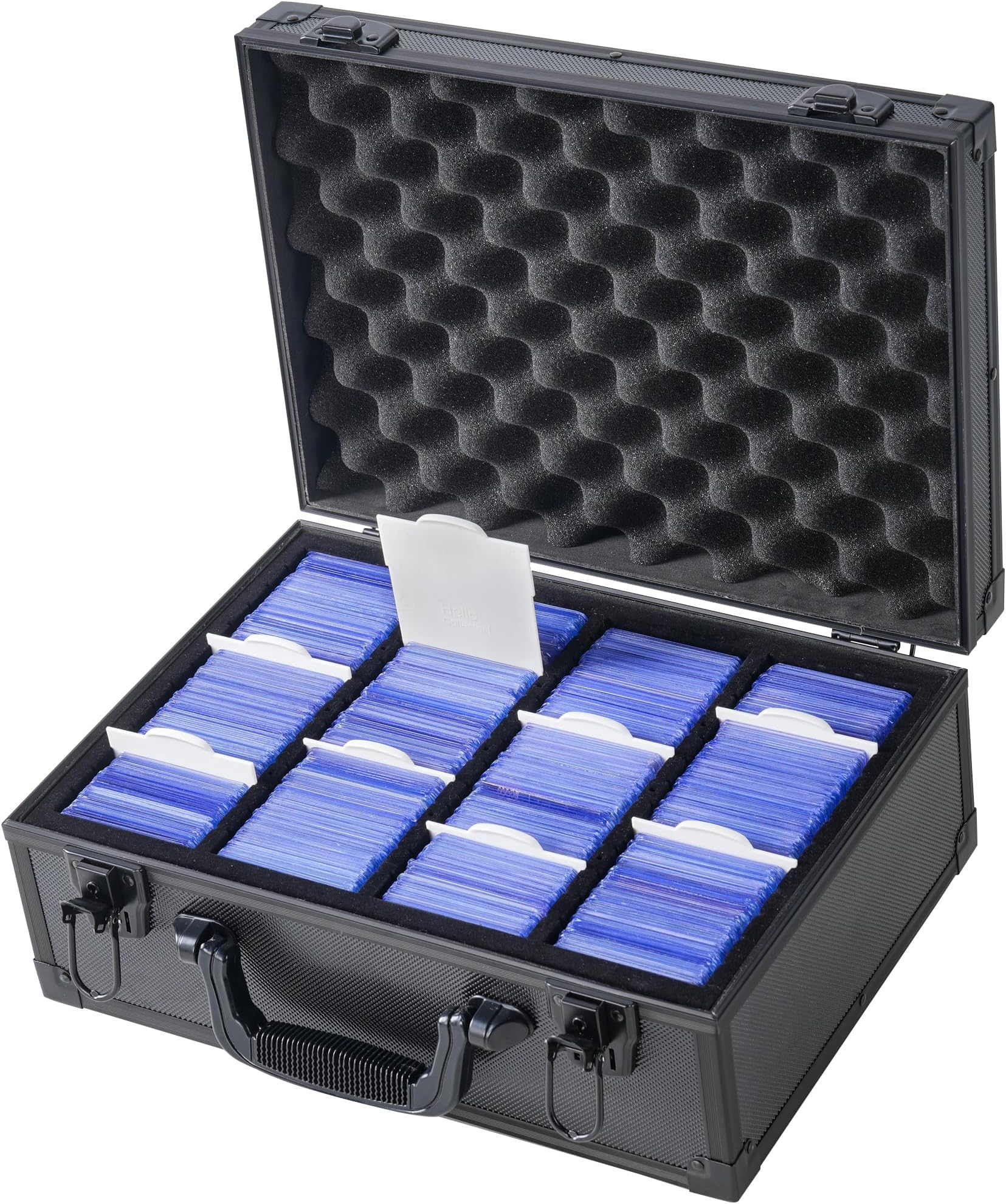 D DACCKIT Top Loaders Storage Box - Hard Case for 3" x 4" 35pt Rigid Card Holders for Trading Cards & Sports Cards (Fits Top Loaders and Magnetic Card Holders)