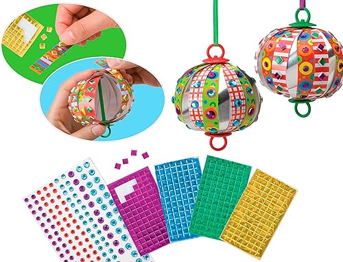 Miniatura 2 de Accesorios de juguete para armar adornos navideños "Very Merry Ornaments", de ALEX Toys