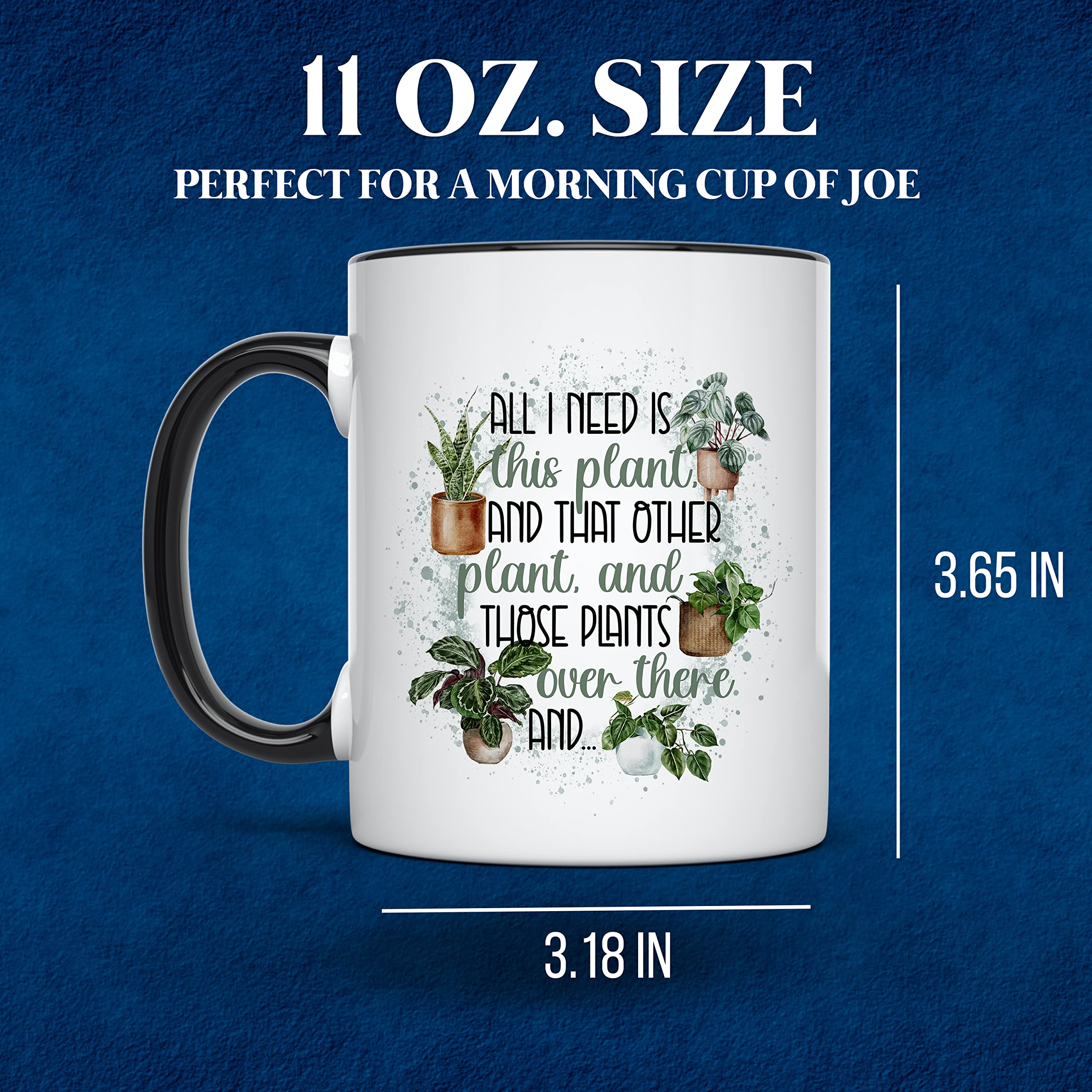 Mug Cadeau Plante Oui J'ai Besoin De Ces Plantes, Tasse à Café