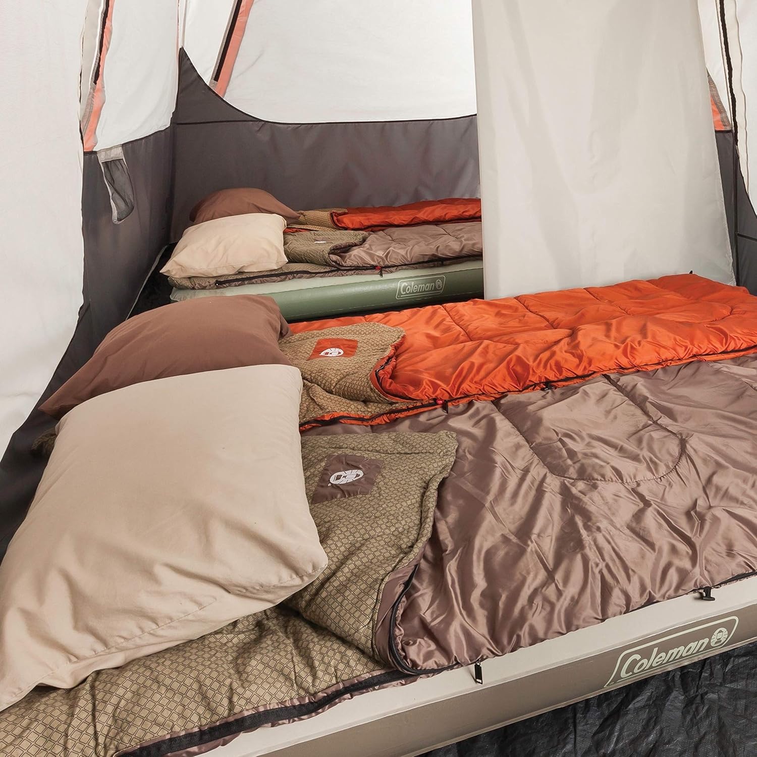 Coleman WeatherMaster 6-Person Tent with Screen Room : Sports & Outdoors
