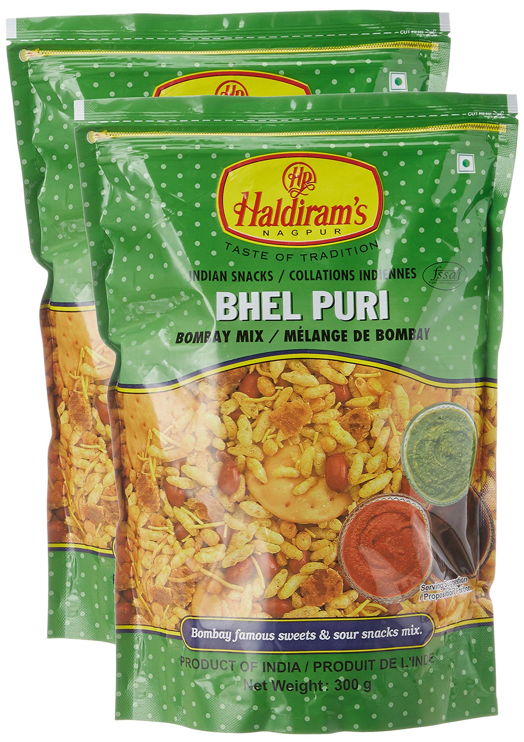 Haldirams Nagpur Big Bazaar Combo -Nagpur Bhel Puri, 300g (Pack of 2) Promo Pack (B0764HR252) Amazon Price History, Amazon Price Tracker
