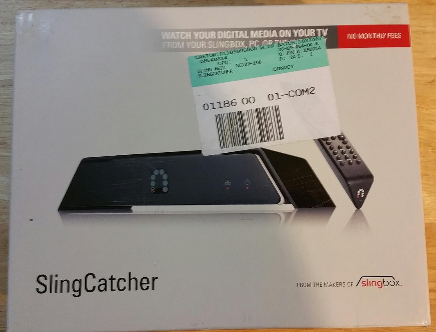 Sling Media SlingCatcher SC100-100 Universal Media Player for TV