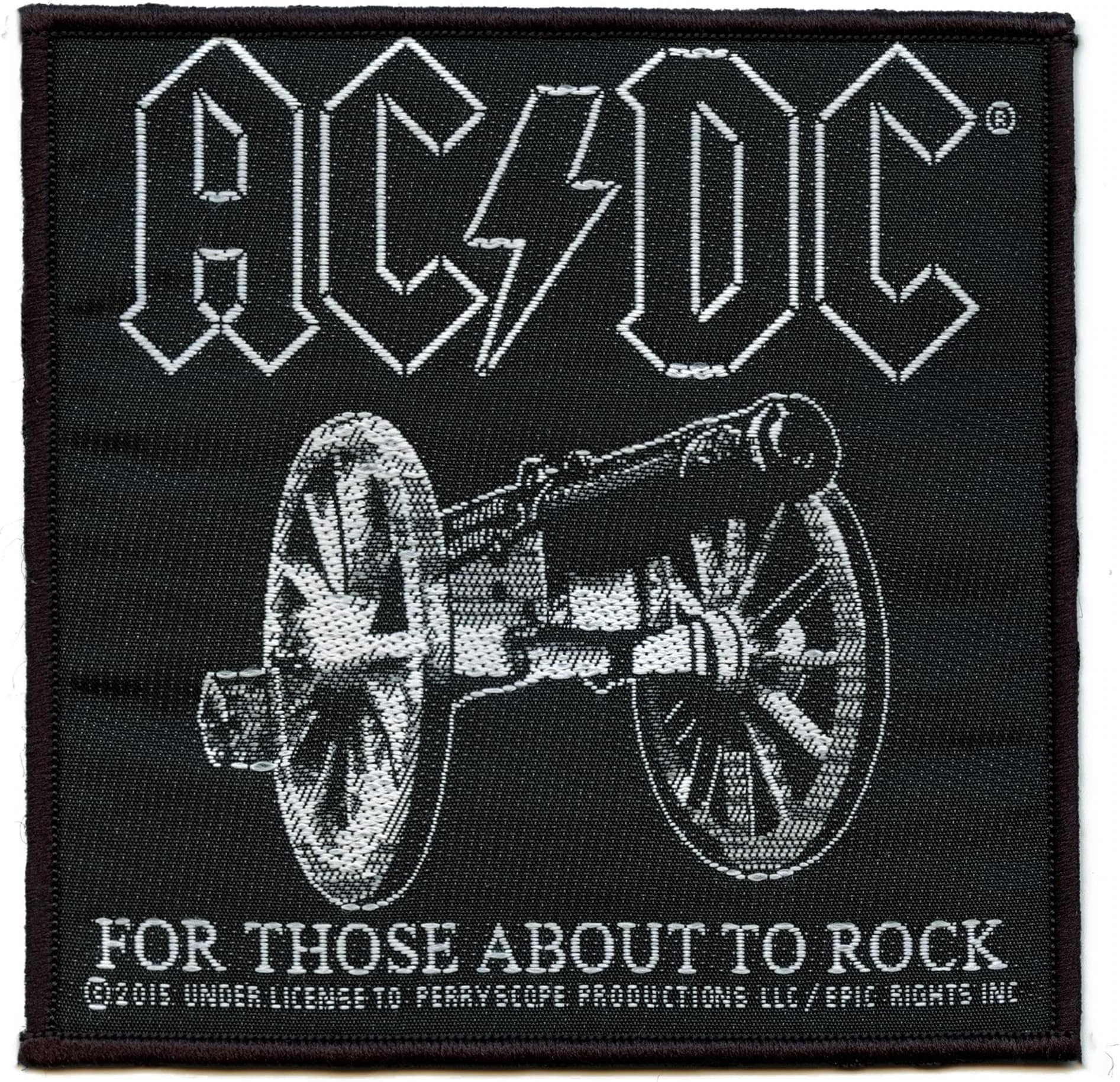 Amazon.com: AC DC ACDC Rock Band t Shirts Logo MA27 Embroidery iron on ...