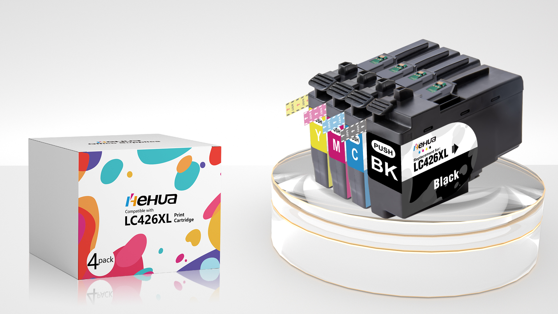 Hehua LC426XL Cartridges Multipack Compatible With Brother LC426XL