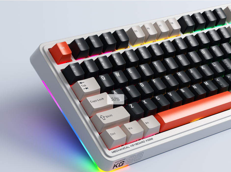 Amazon.com: Machenike KG98 Mechanical Keyboard,Hot Swappable