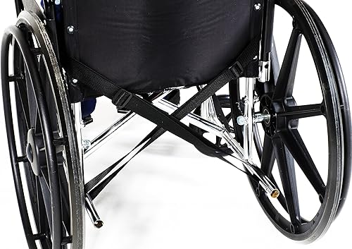 Miniatura 3 de Patient Aid Cinturón de seguridad acolchado para silla de ruedas, correas de seguridad médica ajustables para personas mayores, discapacitados,