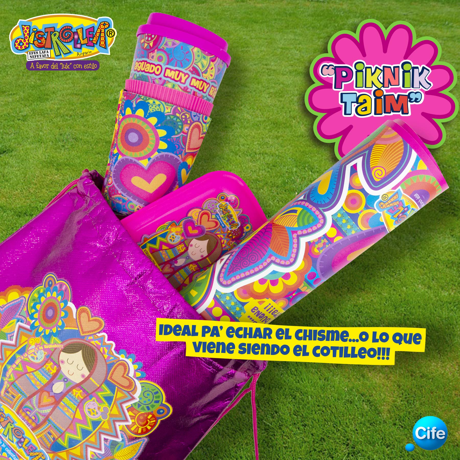 Distroller Piknik Taim Picnicmanía, Multicolor (Cife Spain 1) , color/modelo surtido