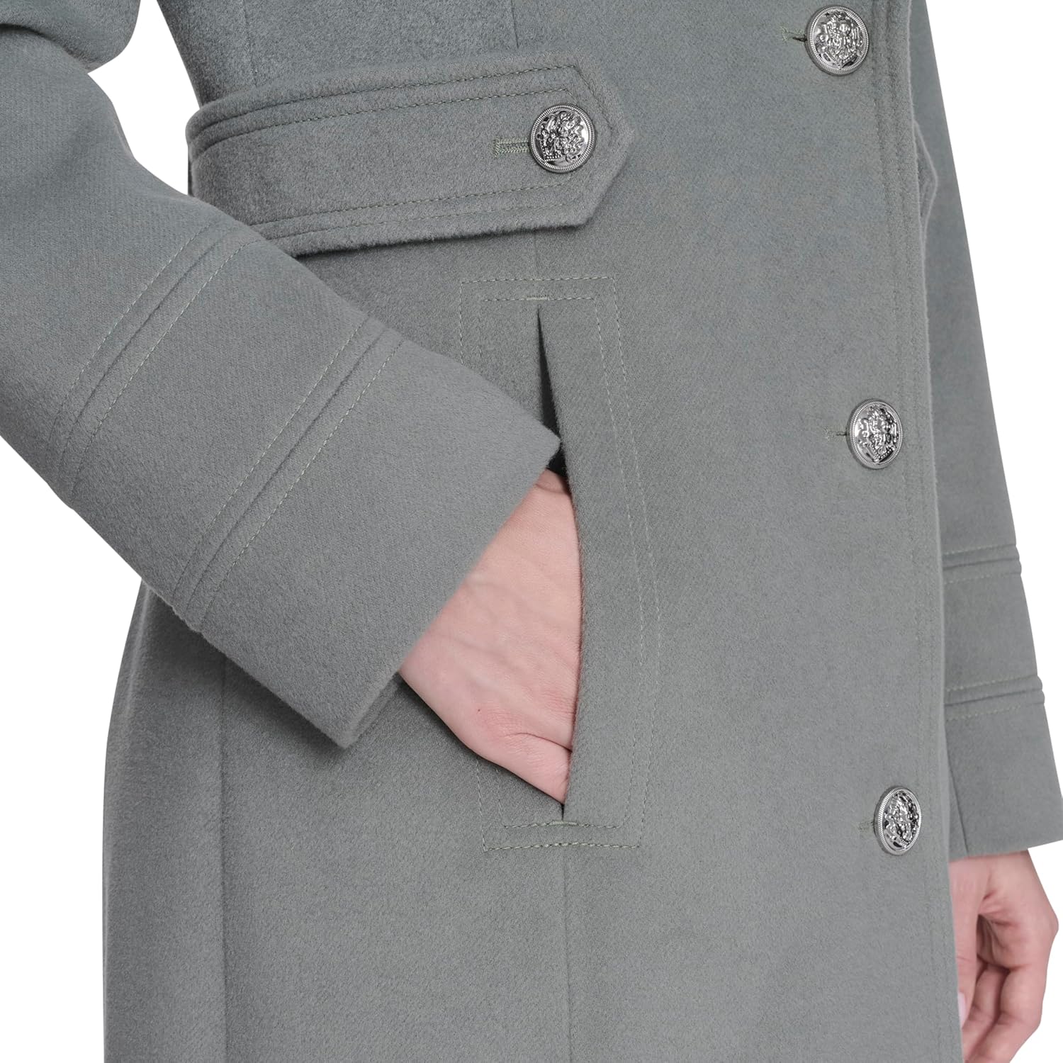 Kenneth Cole Women's Wool Coat - Image 5