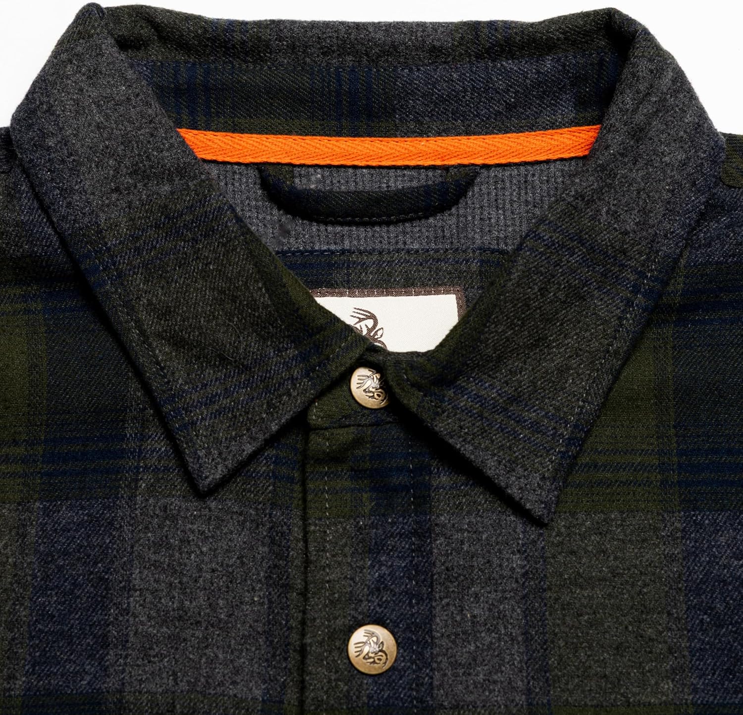 Legendary Whitetails Men's Thermal Lined Shirt Jacket Plaid Flannel Polyfill Insulated - Image 5