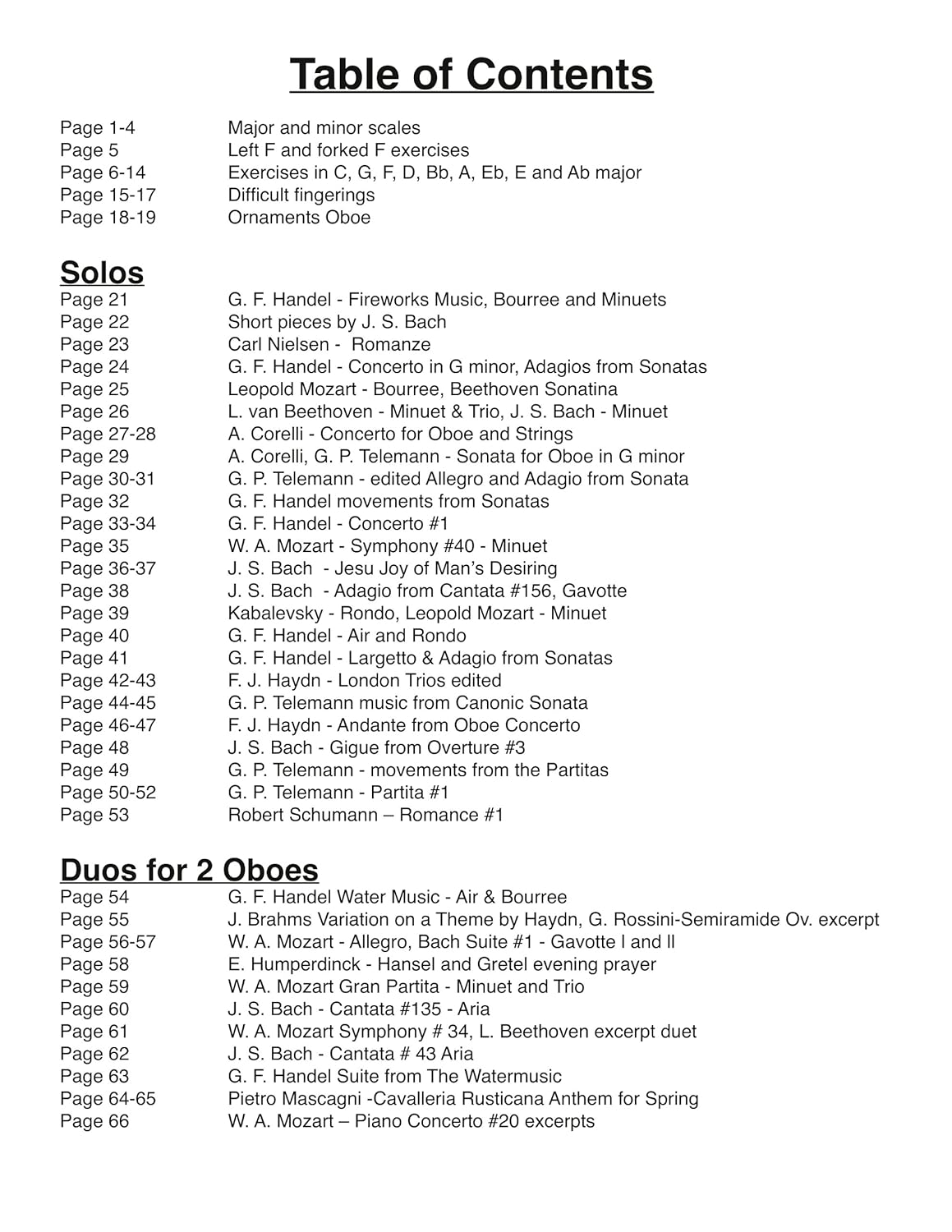 Oboe Method #2 for Intermediate Performers      Sheet music – March 14, 2013