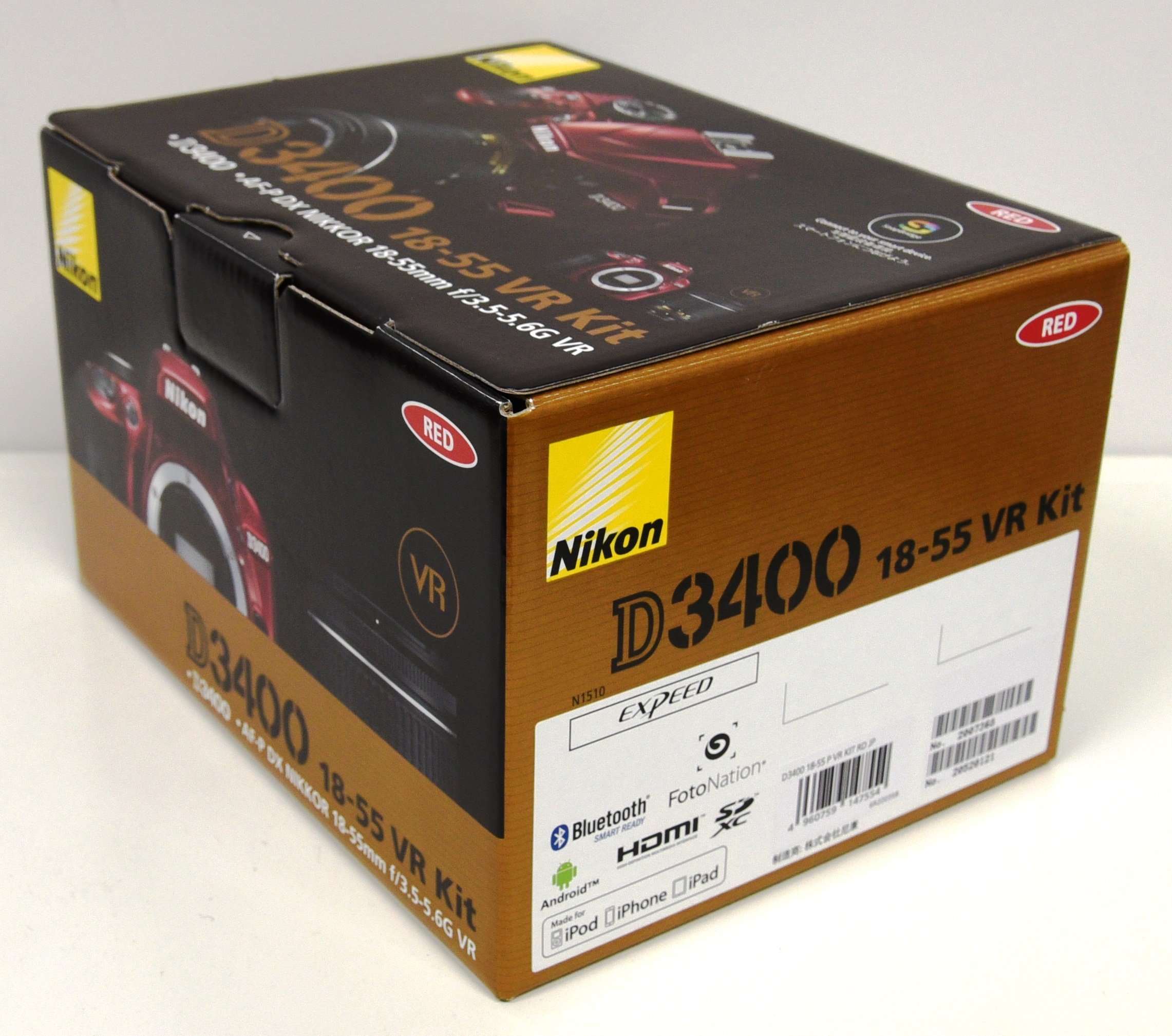 Amazon | Nikon デジタル一眼レフカメラ D3400 AF-P 18-55 VR レンズ  