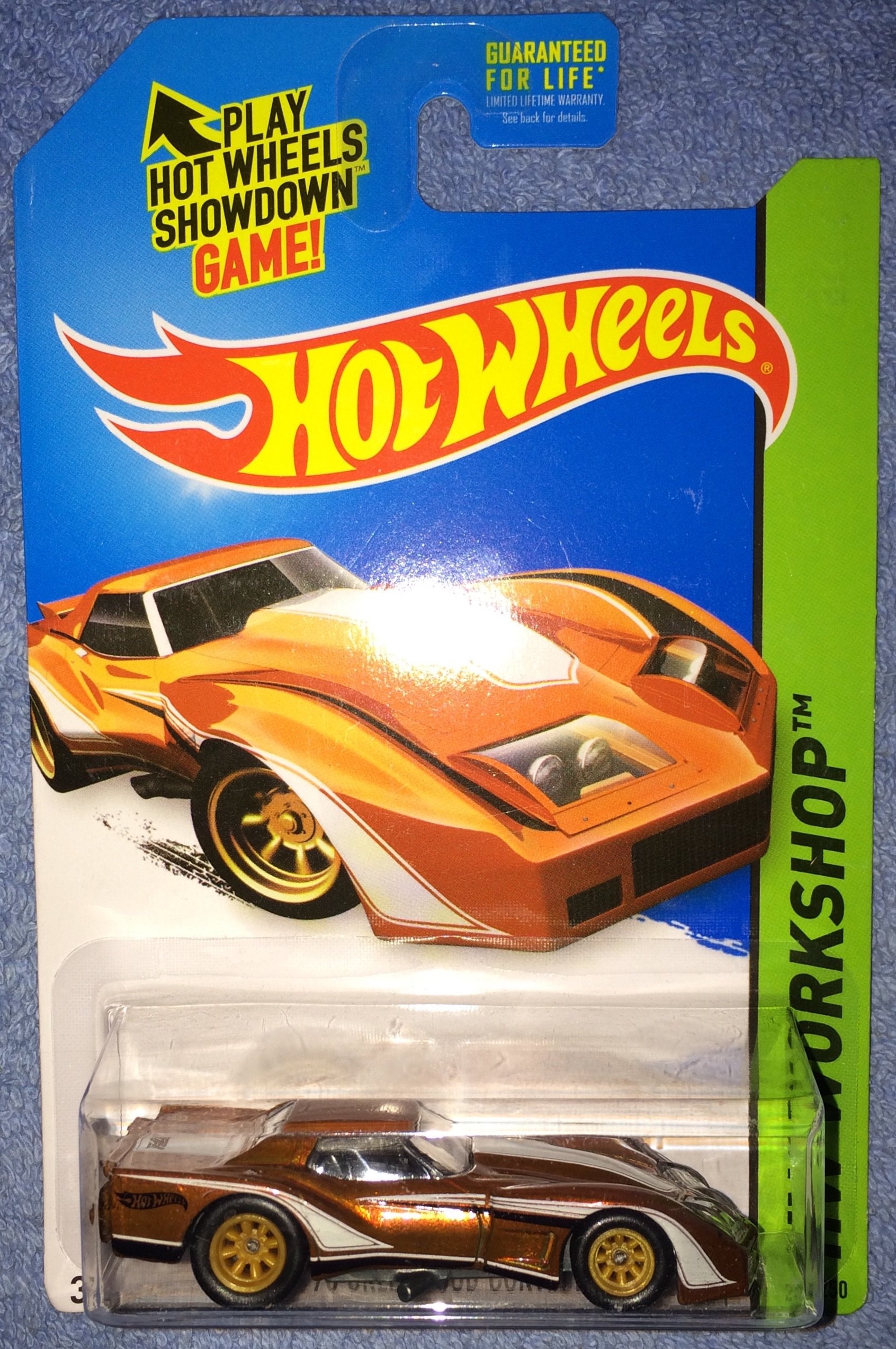 Amazon.com: Hot Wheels 2014 HW Workshop '76 Corvette Greenwood 237