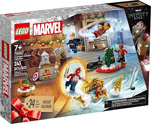 LEGO 76267 Marvel Avengers Calendario de Adviento 2023 (243 piezas)