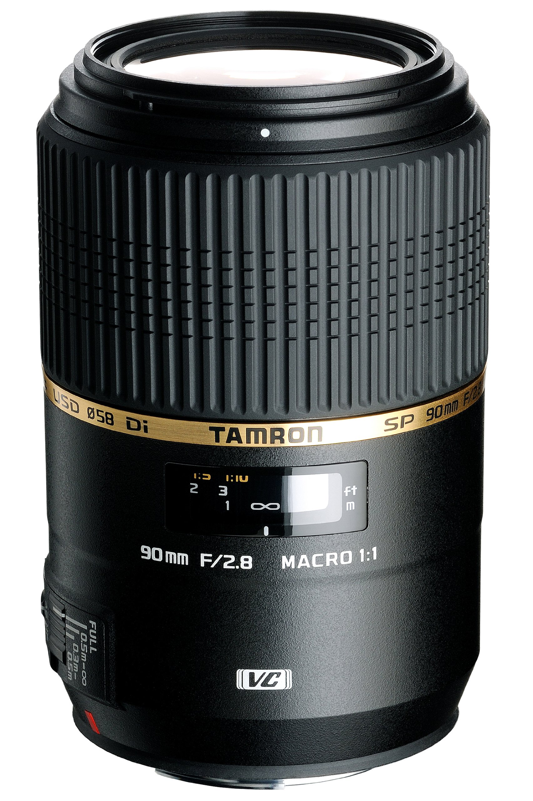 Amazon.com : Tamron F004 90mm F/2.8 Macro VC USD Lens for Canon  