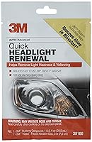 Vista 6 de 3M 39193 Kit de restauración de faros rápido y fácil, elimina el amarilleo ligero en 15 minutos