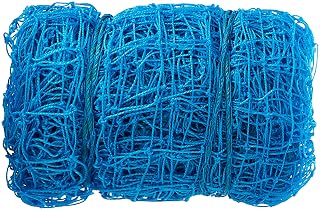 Raisco Cricket Practice/Boundary Fencing Football/Futsal/Handball Sports Ground Net Safety net Size:1.5mm-10 * 10-Blue