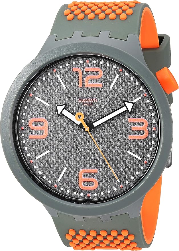 swatch watch orange