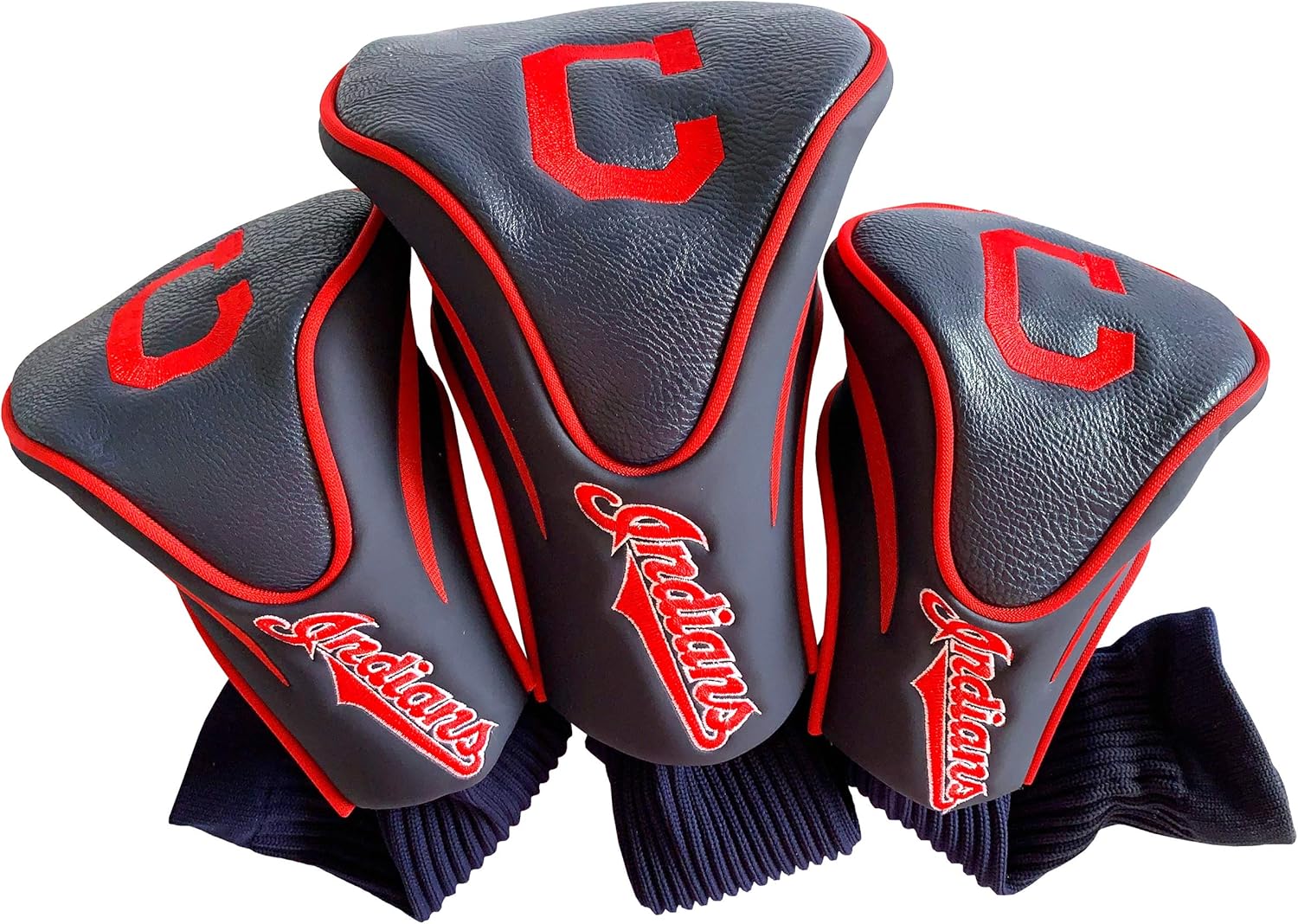 Team Golf MLB Adult-Unisex 3 Pack Contour Head Covers