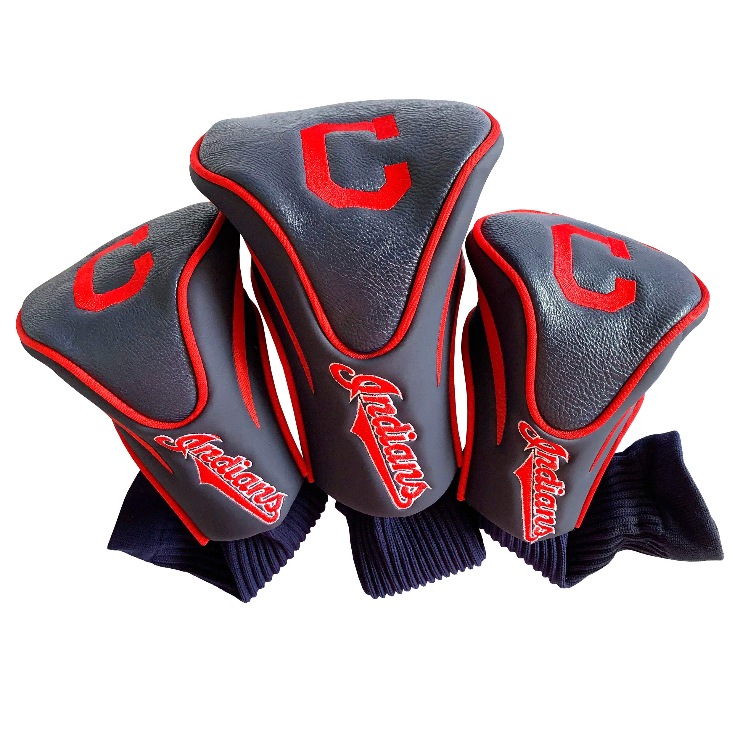 Team Golf MLB Adult-Unisex 3 Pack Contour Head Covers