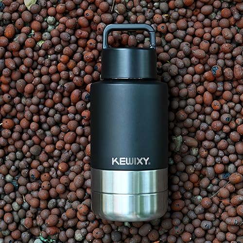 Miniatura 3 de Botella de agua de viaje para perro aislada con cuencos desmontables, dispensador de botellas de agua portátil 3 en 1, accesorios para perros para