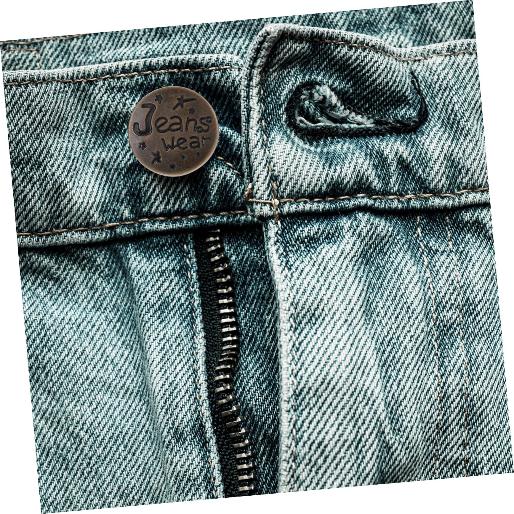 180 Pezzi Kit Bottoni Jeans Rimovibili in Rame con Cacciavite Ricambio senza Cuciture per Pantaloni e Giacche Modelli Assortiti per Sostituzione Rapida e Facile