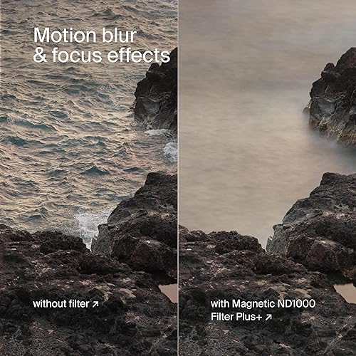 Miniatura 6 de Urth Filtro de lente magnético ND1000 (10 Stop) de 1.811 in (Plus+)