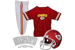 Patrick Mahomes Youth Football Uniform Set