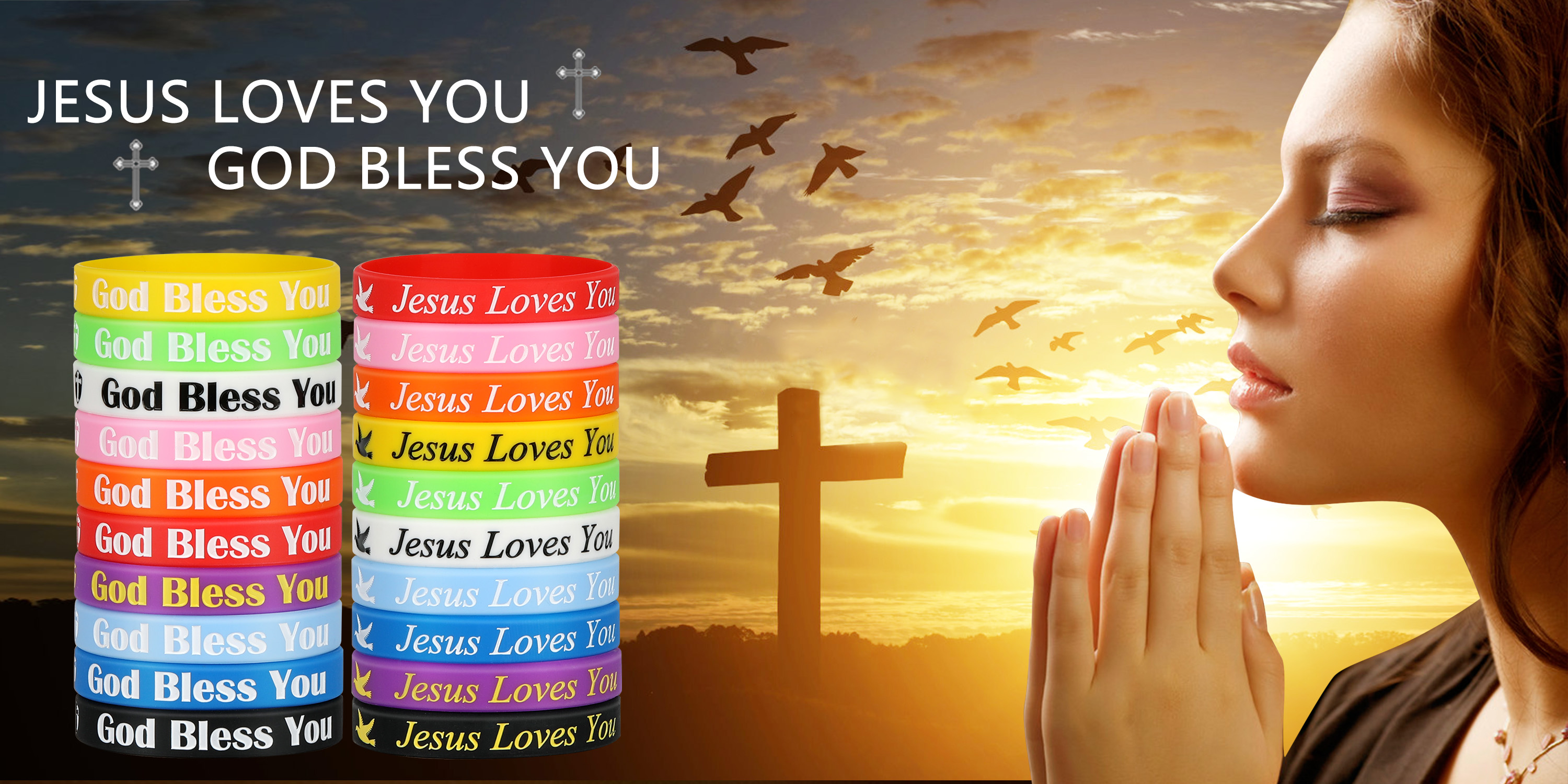 Braccialetti Religiosi In Silicone Con Versetti Biblici - 77 Pezzi Per Uomini, Donne E Ragazzi - Foto 14