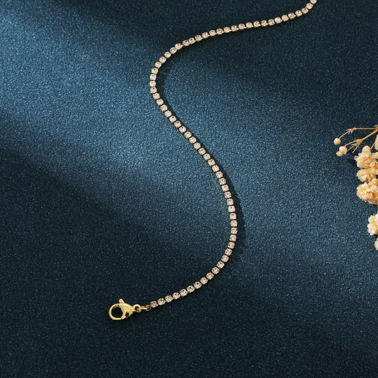 Gold Ankle Bracelets for Women,14K Real Gold Plated Waterproof Anklets Set Layered Anklets for Women Dainty Trendy Jewelry Gift Non Tarnish - Image 7