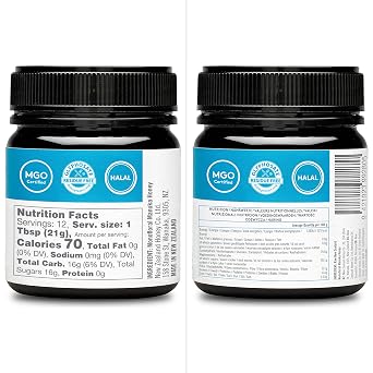 New Zealand Honey Co. Raw Manuka Honey UMF 28+ | MGO 1450+ 8.8 oz & UMF 26+ / MGO 1282+ 8.8oz