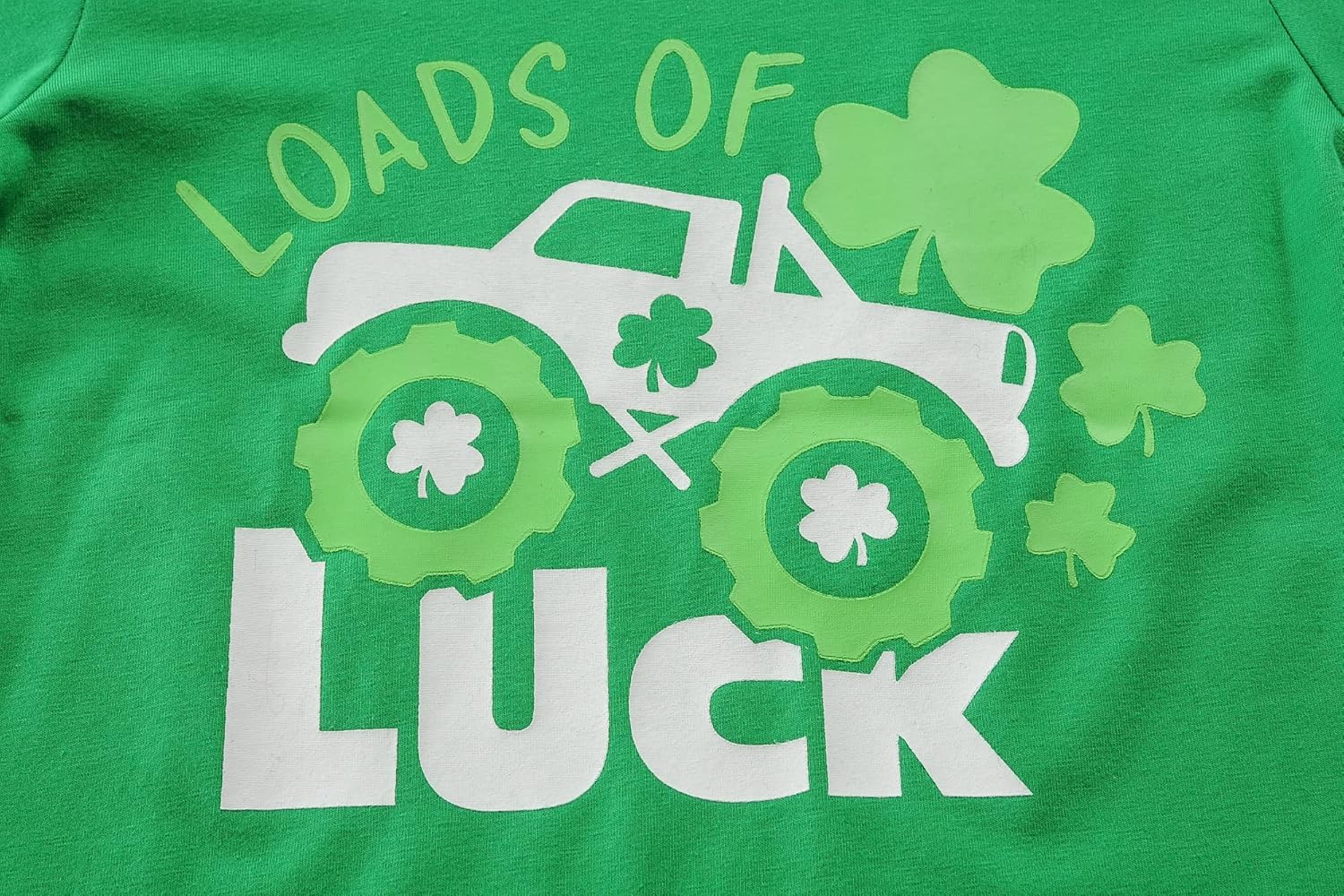 Boys St.Patrick's Day Shirt Toddler Kids Irish Outfit Load of Luck Clover T-Shirts Shamrock Graphic Tees Cotton Top 1-7T - Image 6