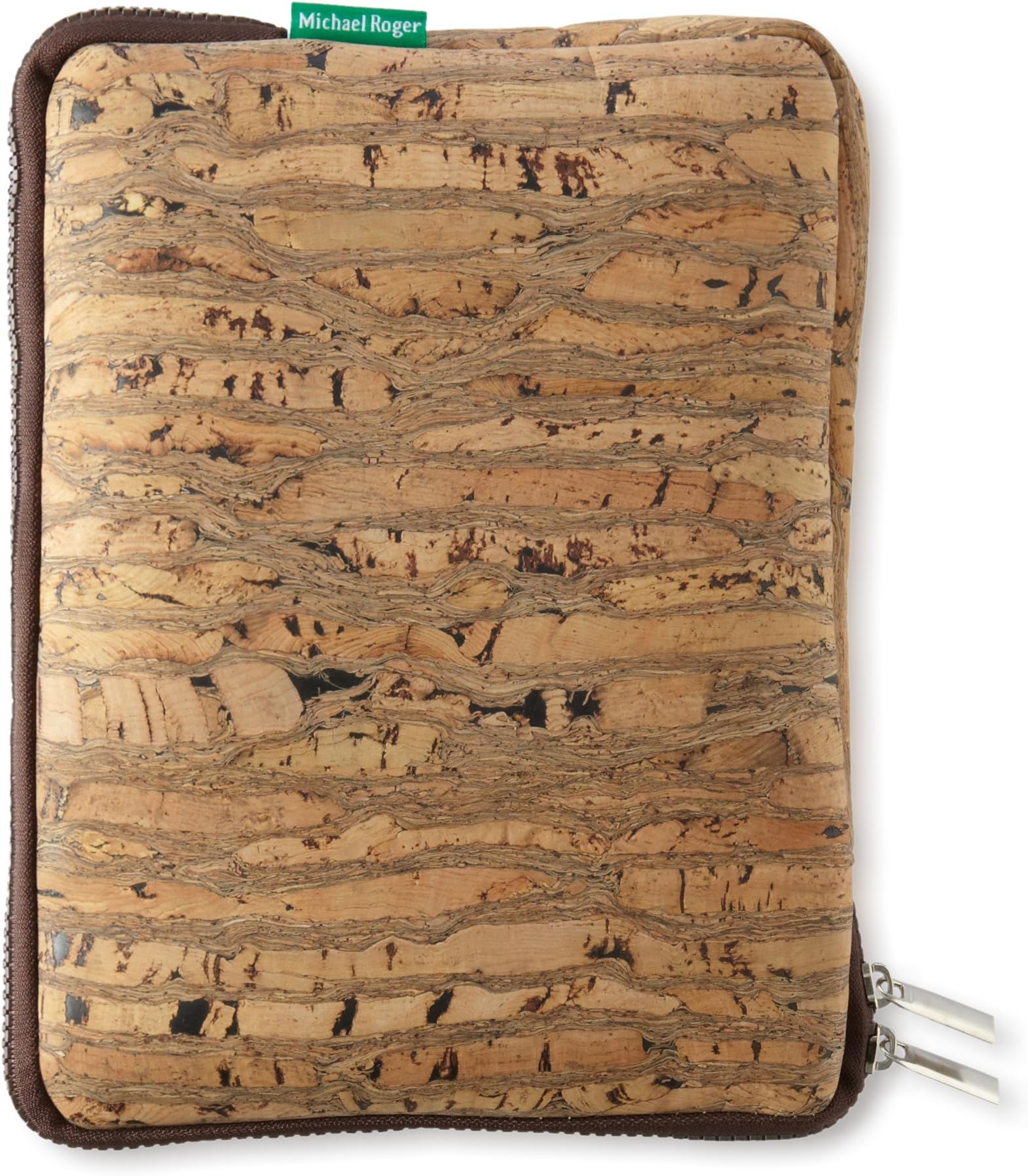 Michael Roger Press iPad 2/Netbook Cork Landmade Sleeve, Natural Beige, One Size