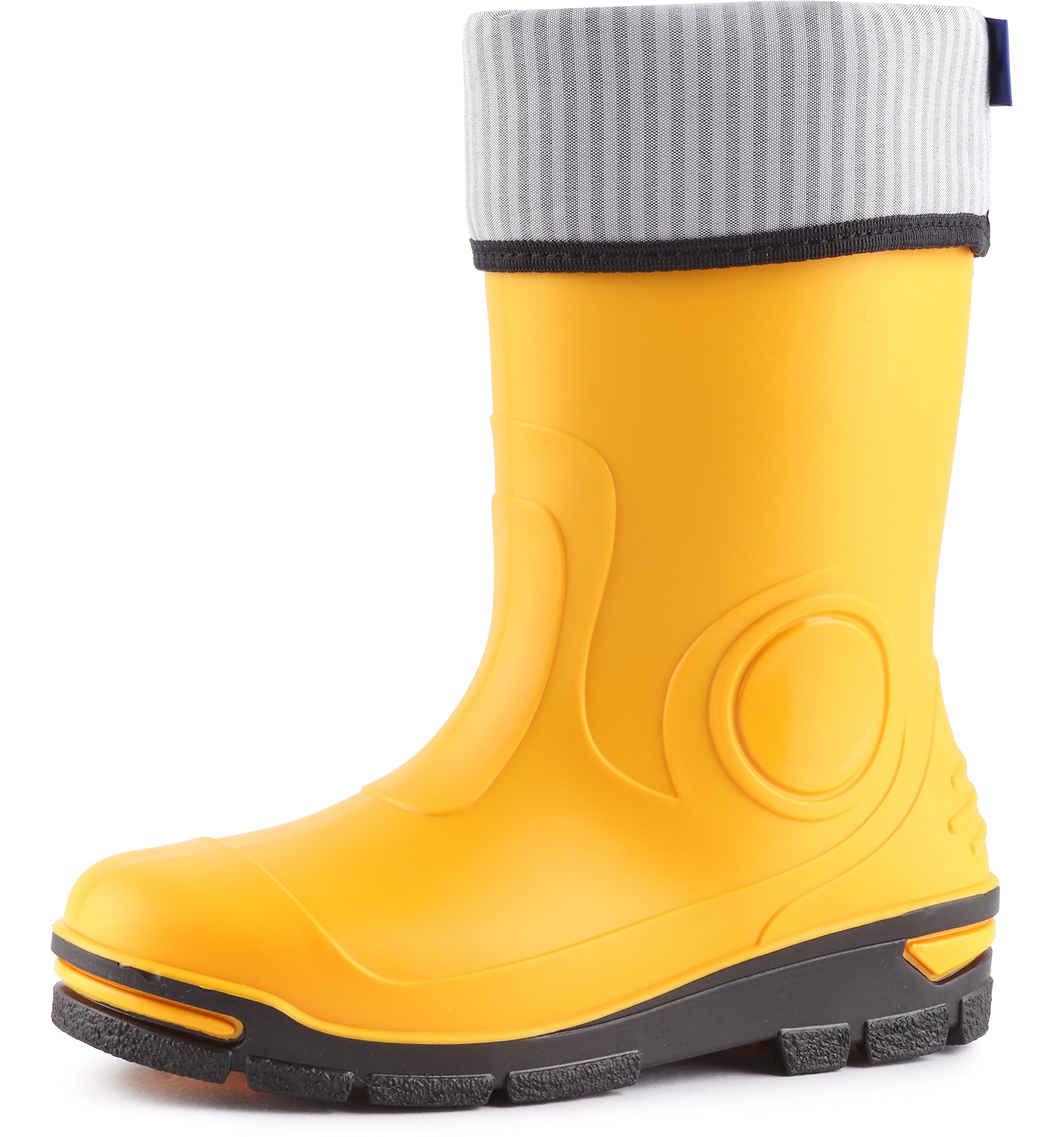 Ladeheid Kinder Gummistiefel Regenschuhe mit Warme Socke LARB013